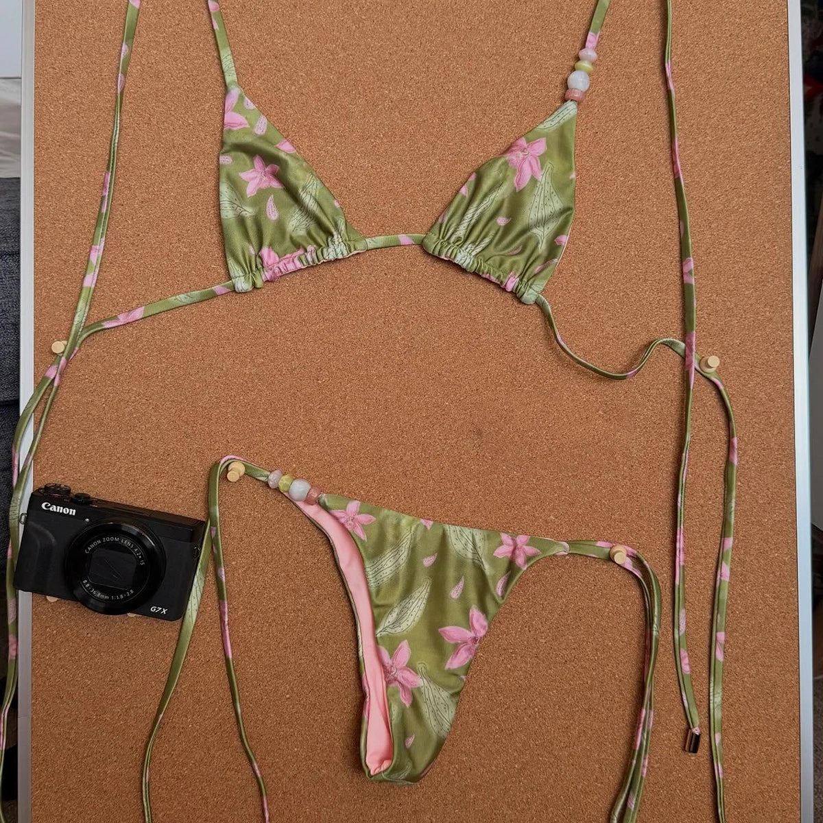 The Sweetheart Floral micro Bikini Set