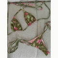 The Sweetheart Floral micro Bikini Set